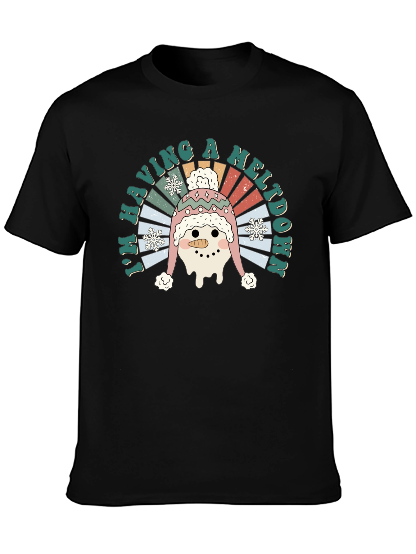 Meltdown Snowman Graphic Tee