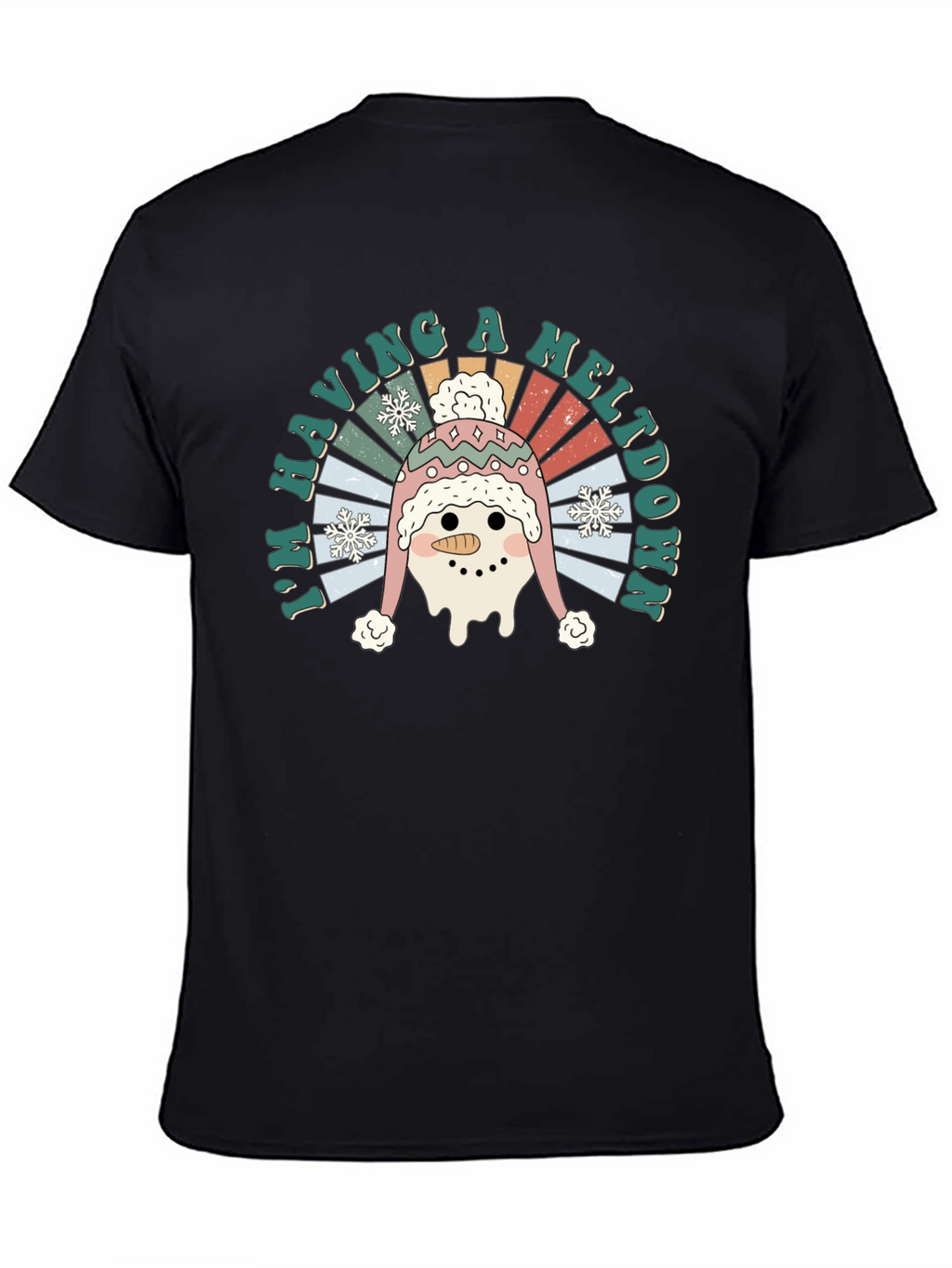 Meltdown Snowman Graphic Tee