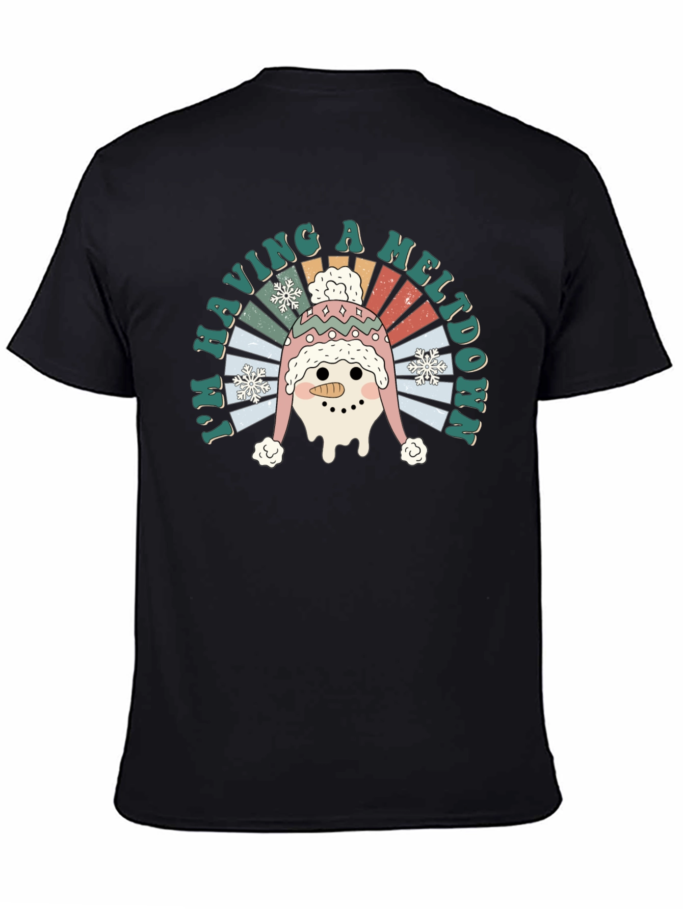 Meltdown Snowman Graphic Tee