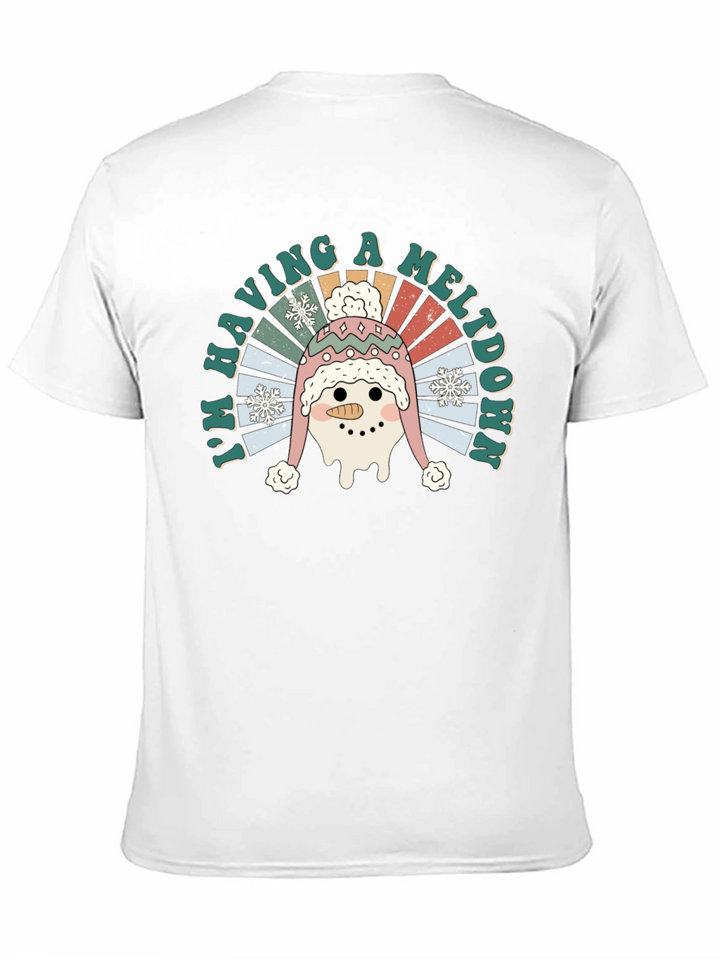 Meltdown Snowman Graphic Tee
