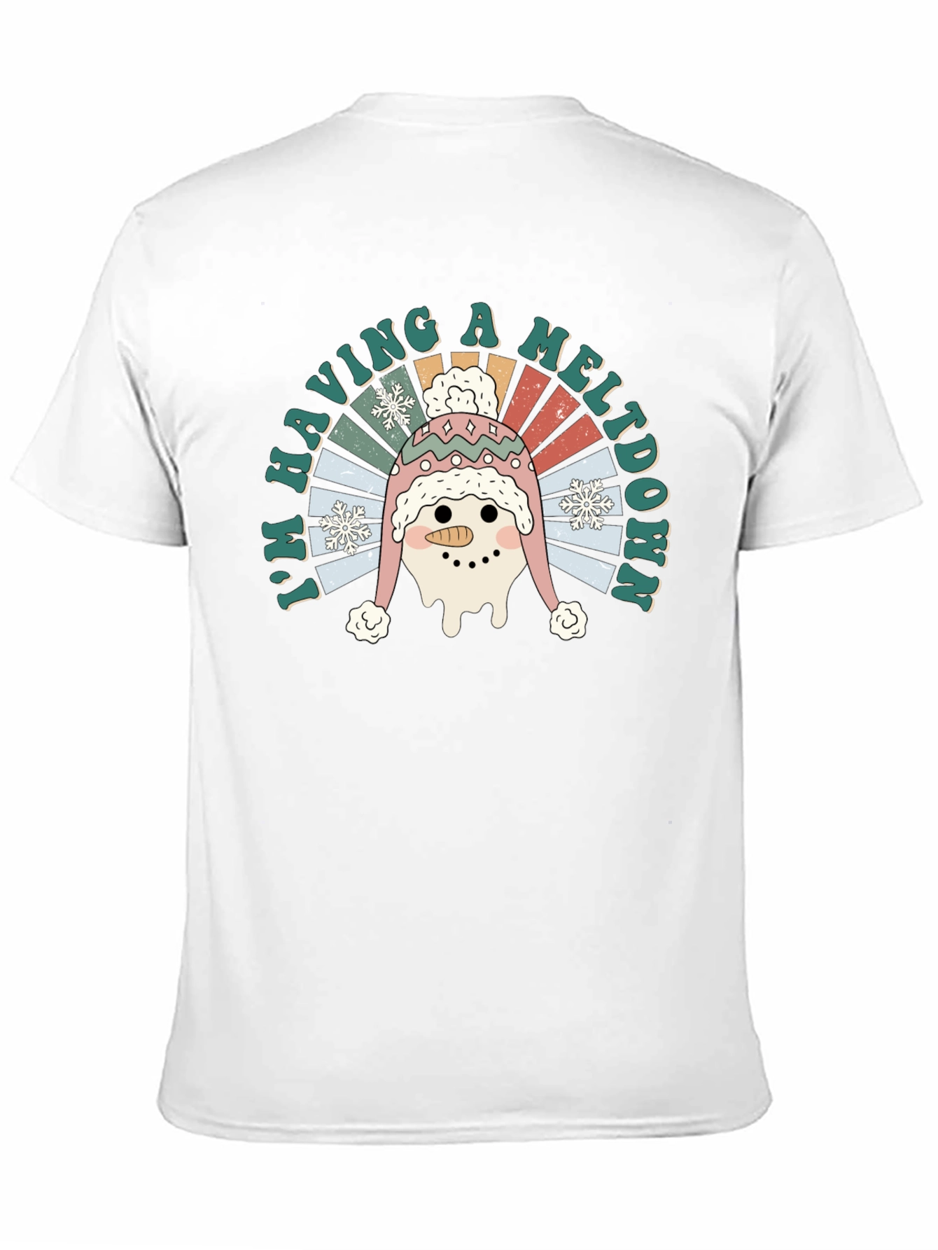 Meltdown Snowman Graphic Tee