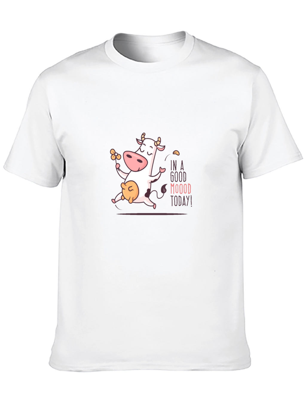 Funny Cow T-Shirt - In A Good Moood Today!