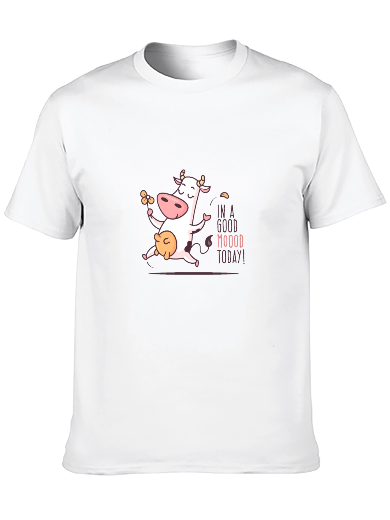 Funny Cow T-Shirt - In A Good Moood Today!