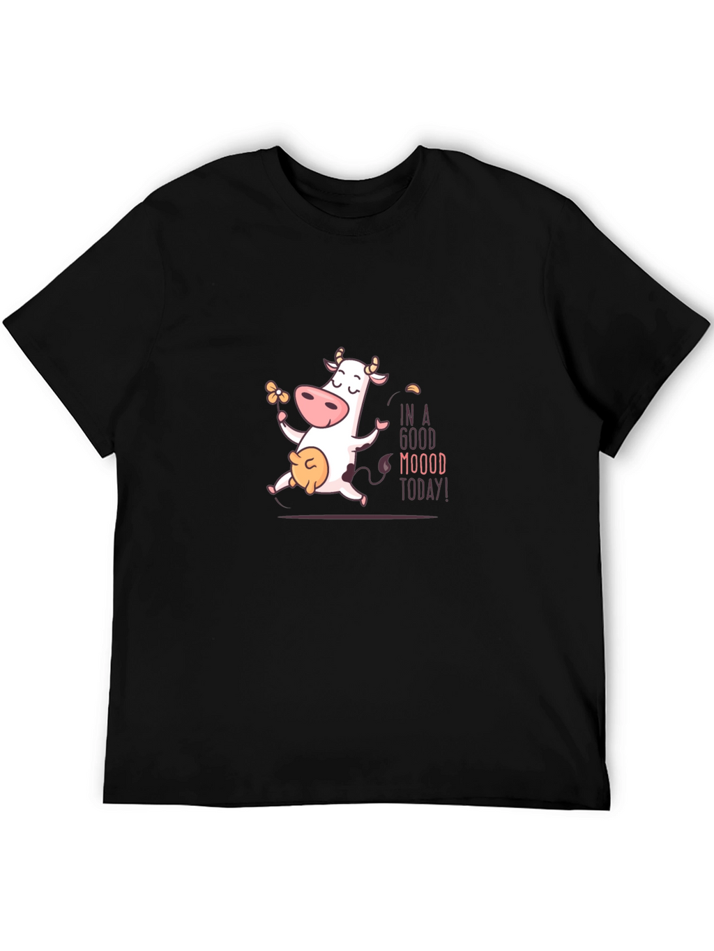 Funny Cow T-Shirt - In A Good Moood Today!