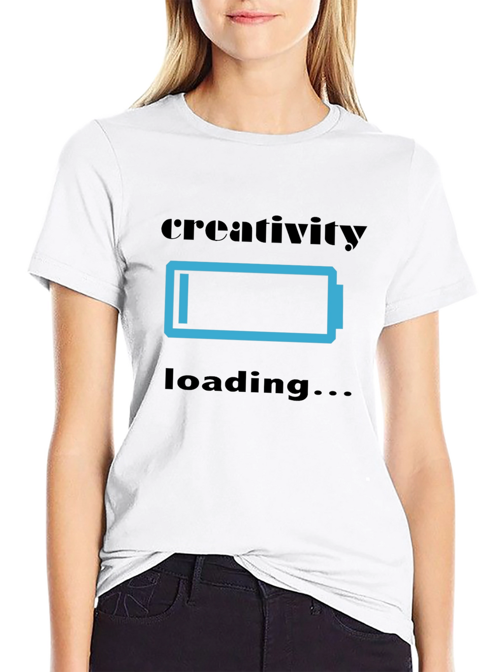 Creativity Loading T-Shirt - Graphic Design Tee