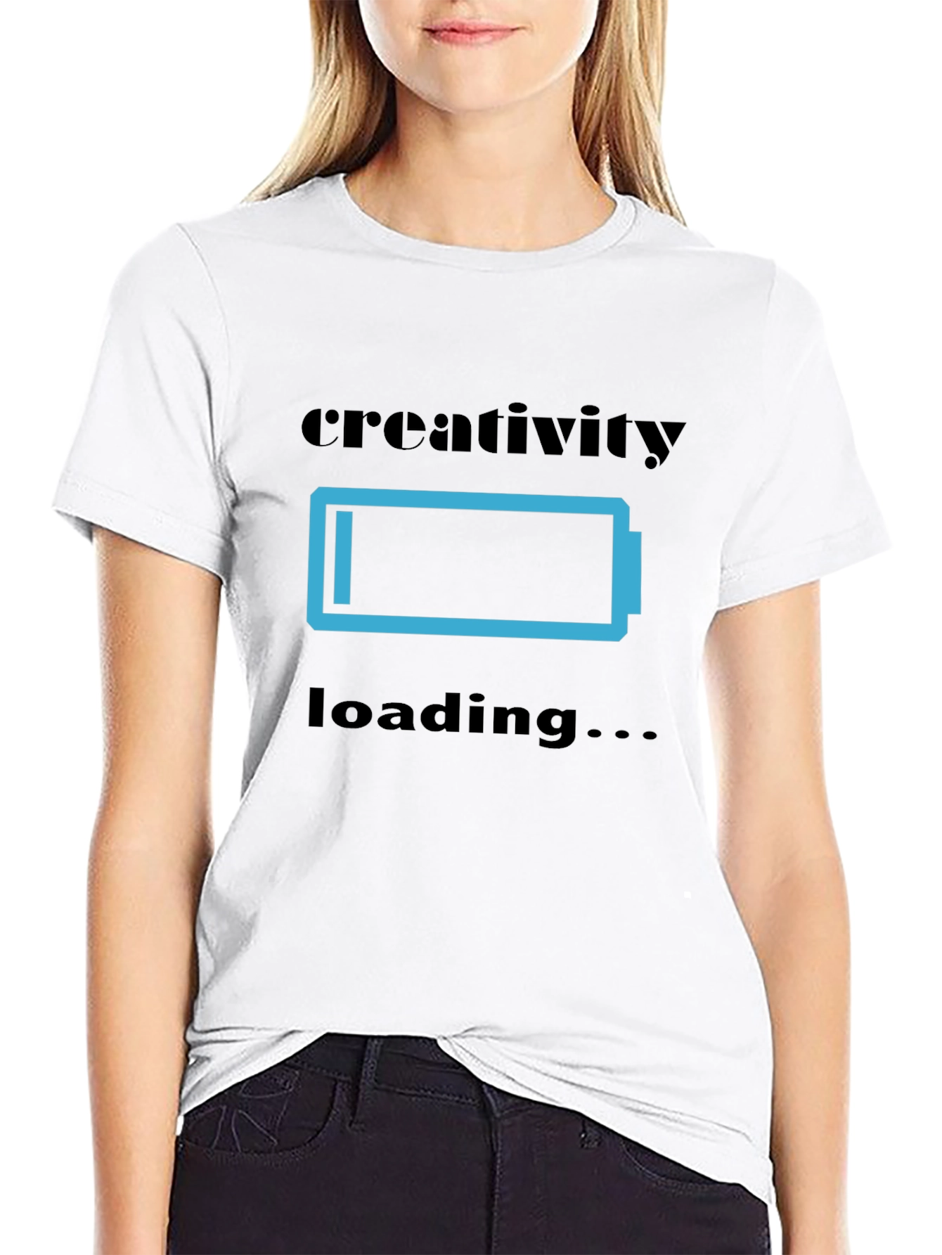 Creativity Loading T-Shirt - Graphic Design Tee