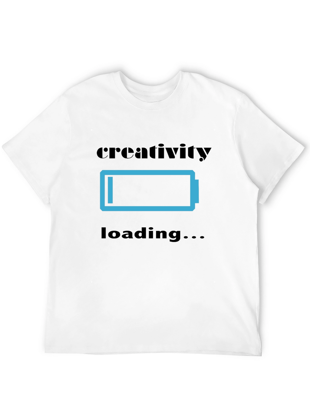 Creativity Loading T-Shirt - Graphic Design Tee