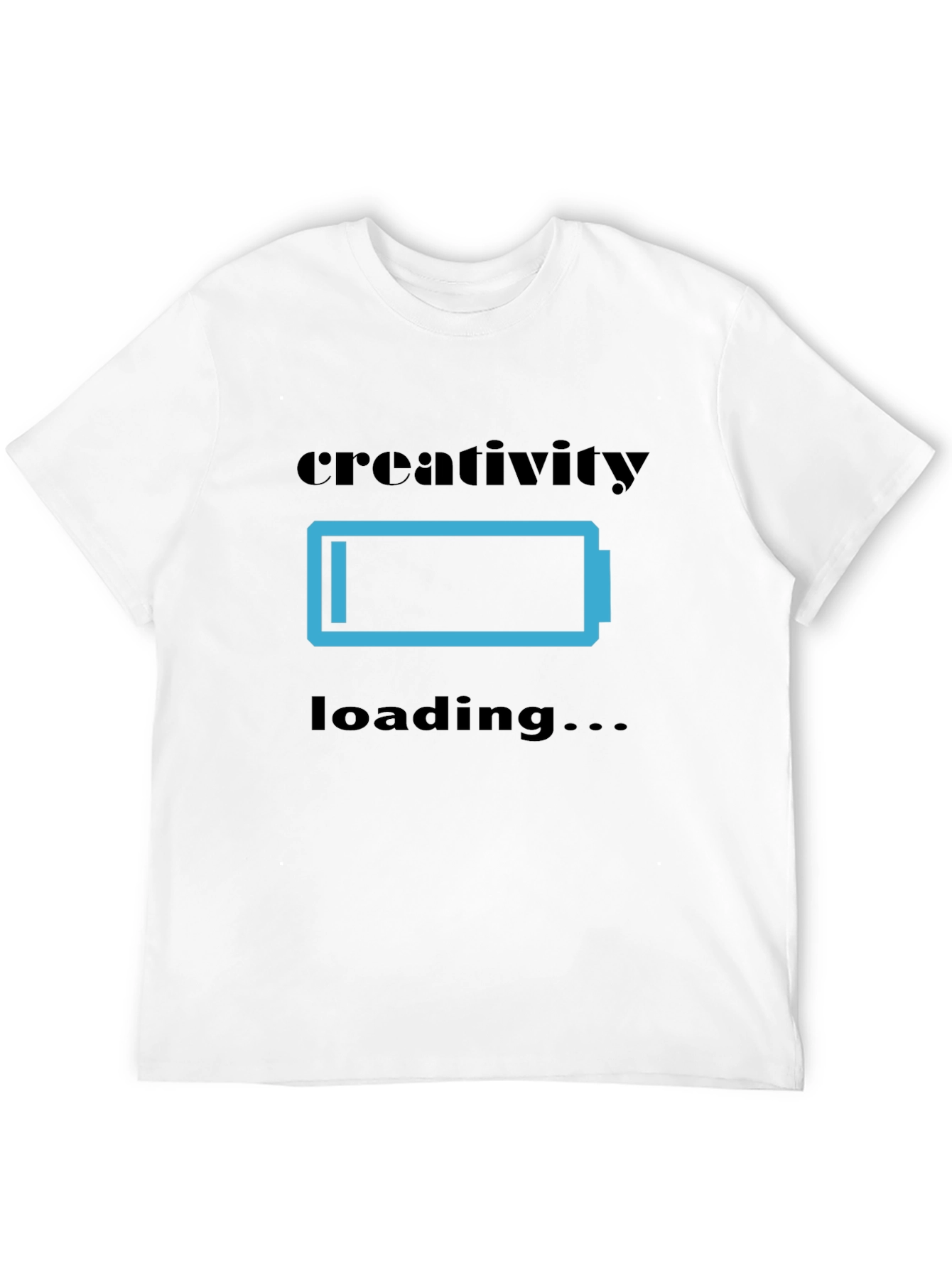 Creativity Loading T-Shirt - Graphic Design Tee