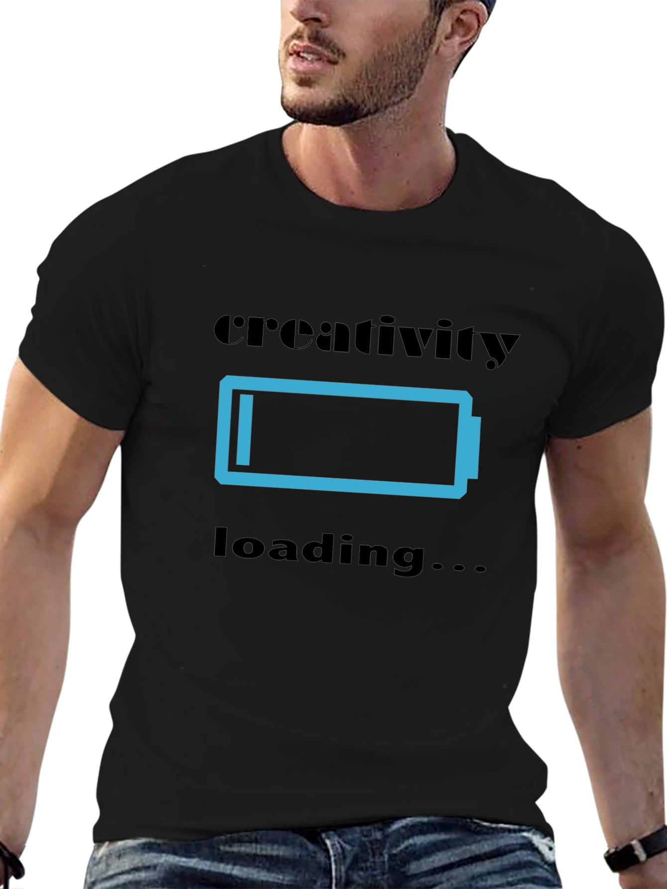 Creativity Loading T-Shirt - Graphic Design Tee