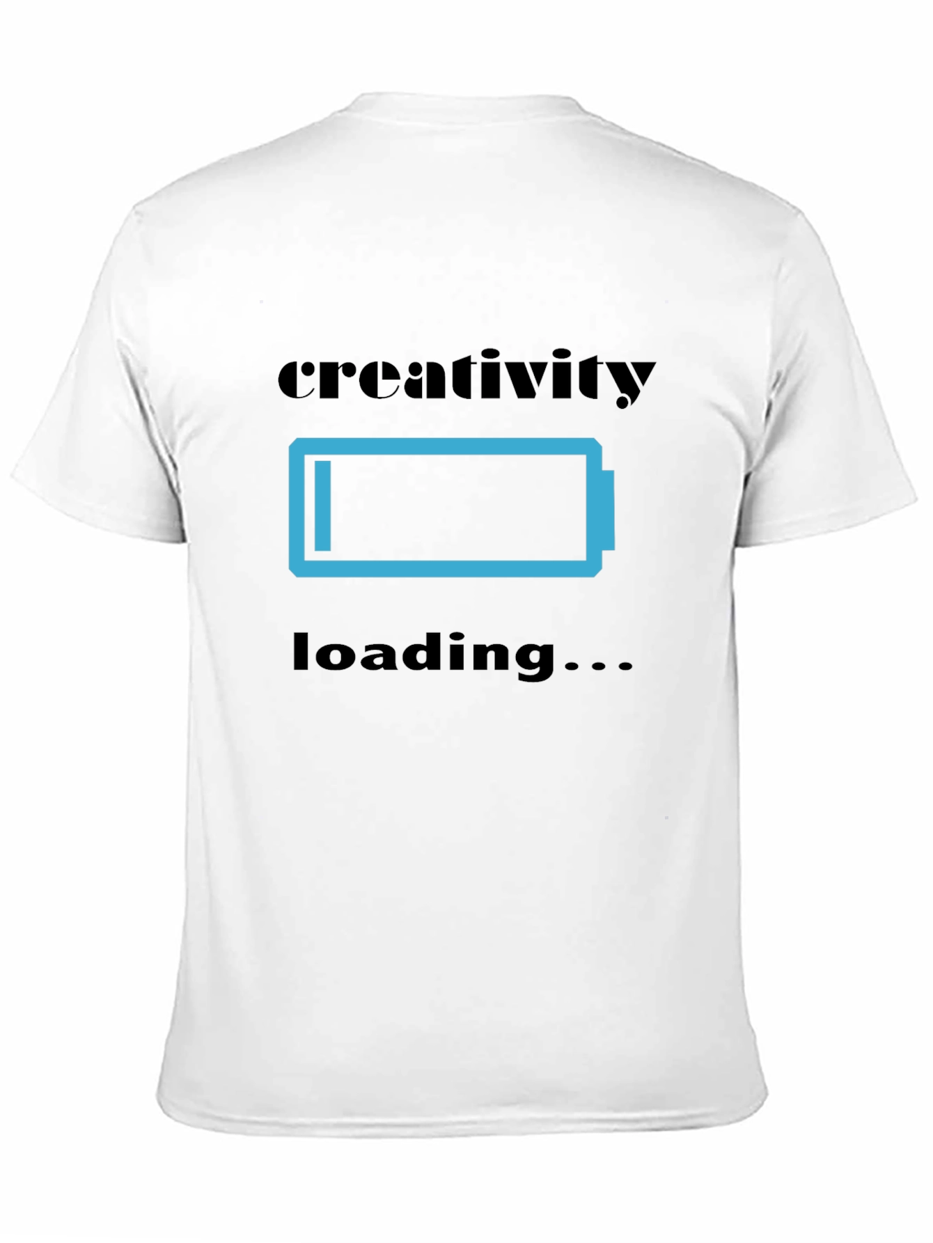 Creativity Loading T-Shirt - Graphic Design Tee
