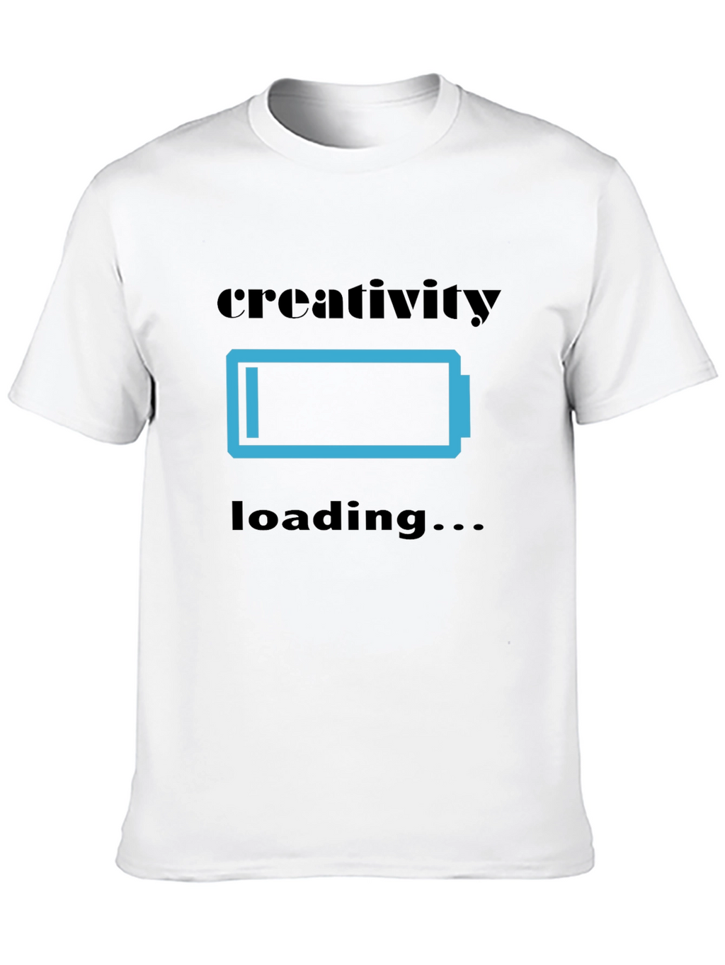 Creativity Loading T-Shirt - Graphic Design Tee