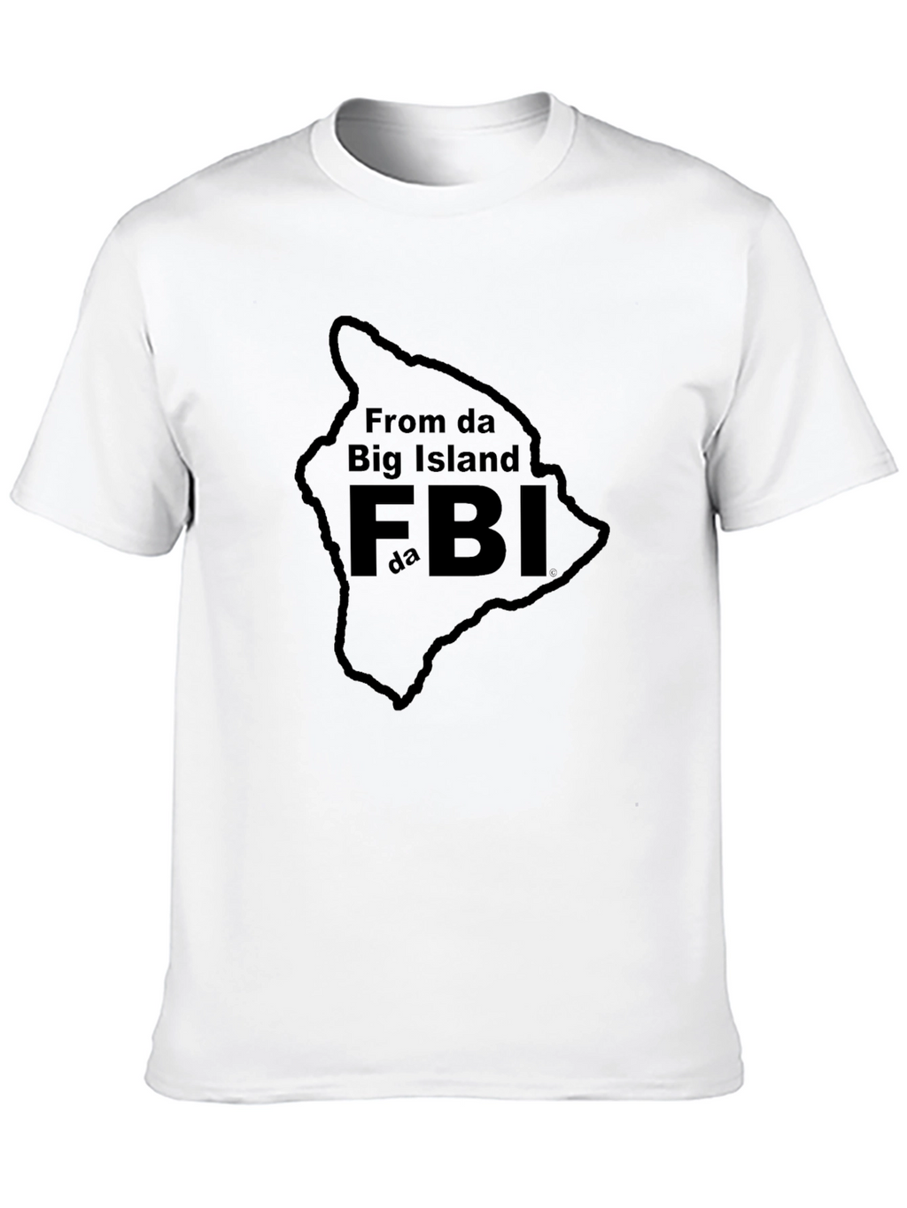 Big Island FBI Black T-Shirt