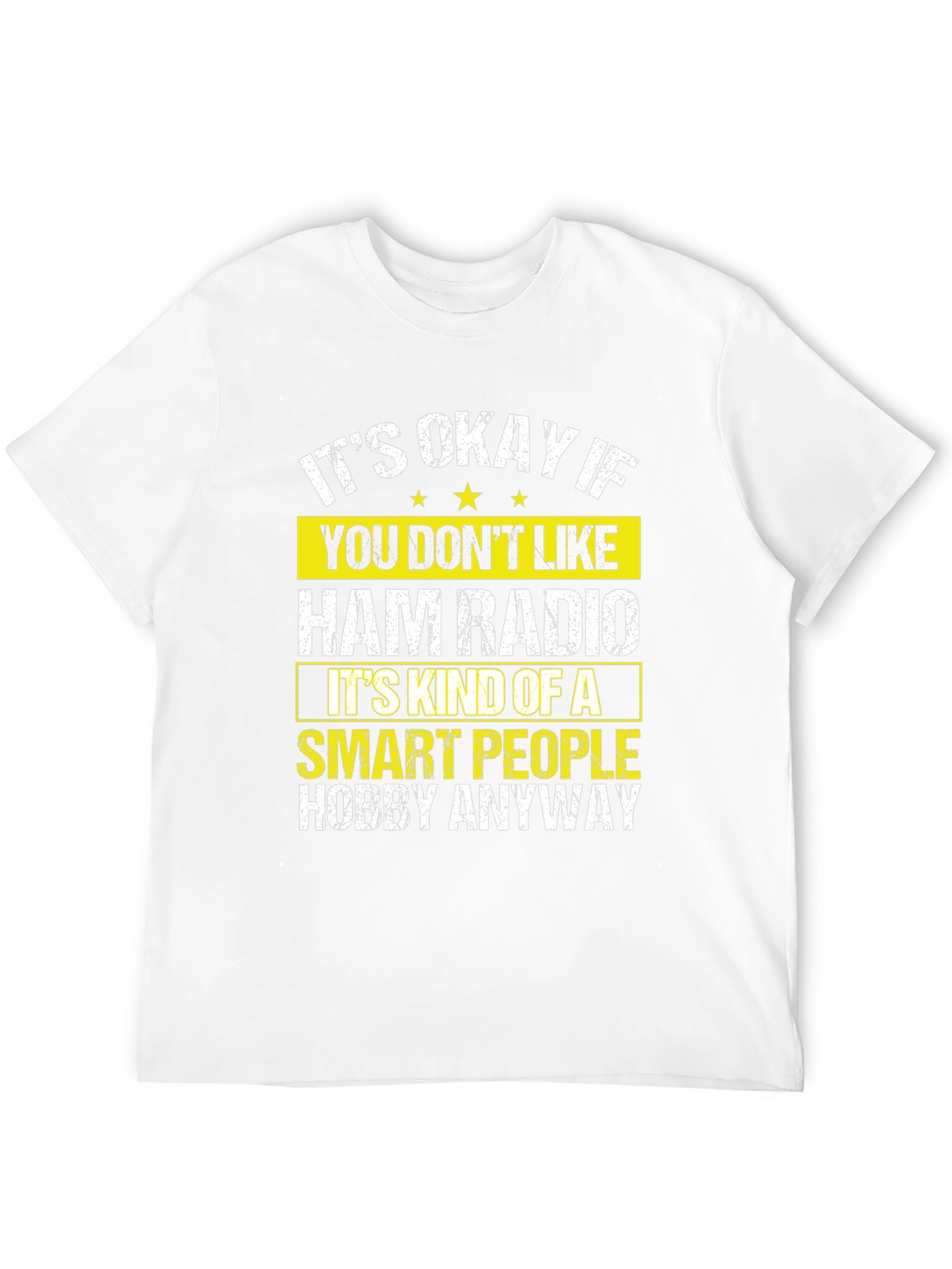 Ham Radio Smart People Hobby Graphic T-Shirt
