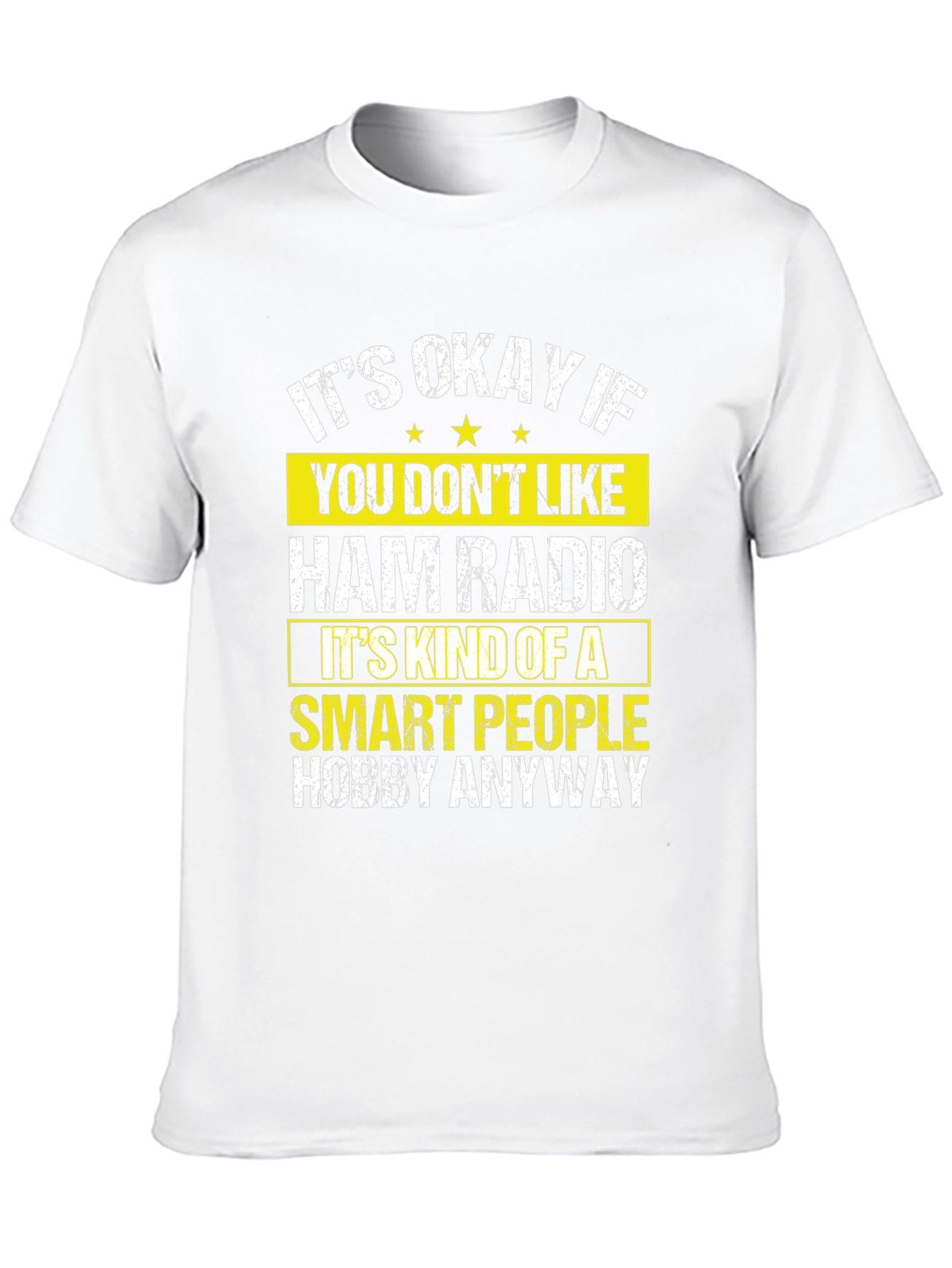 Ham Radio Smart People Hobby Graphic T-Shirt