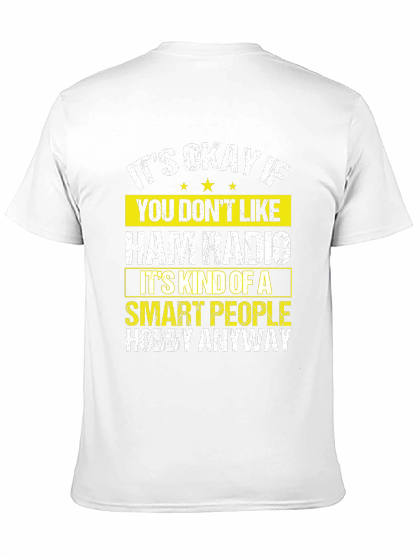 Ham Radio Smart People Hobby Graphic T-Shirt