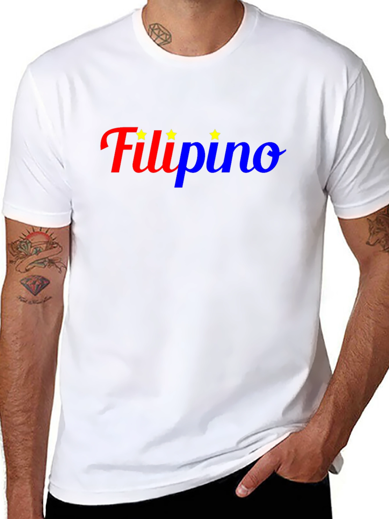 Filipino Pride Black T-Shirt