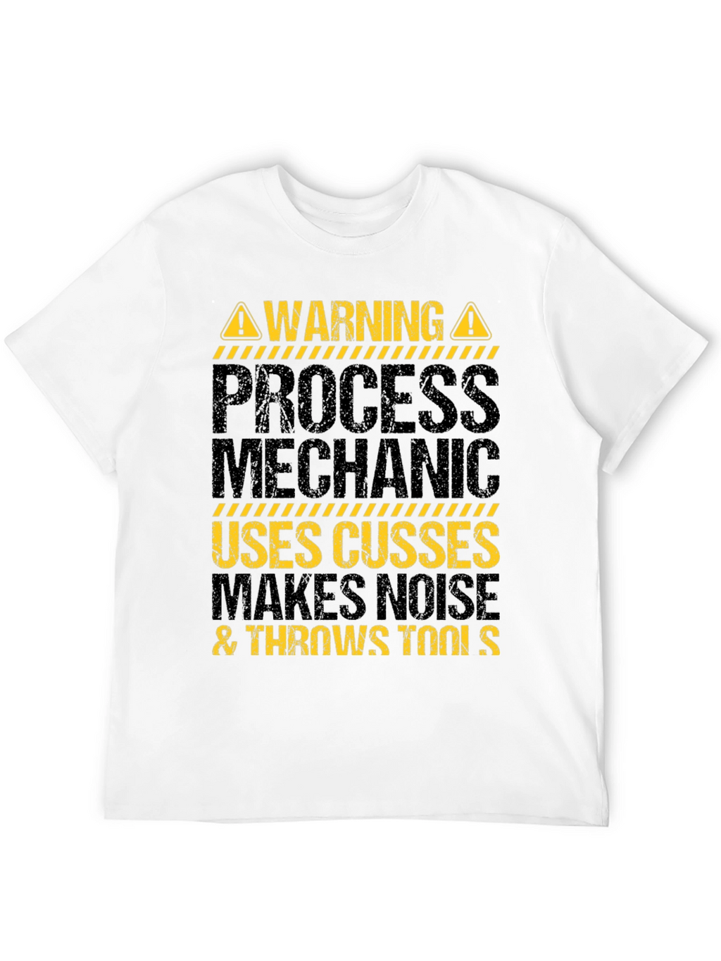 Warning Process Mechanic T-Shirt