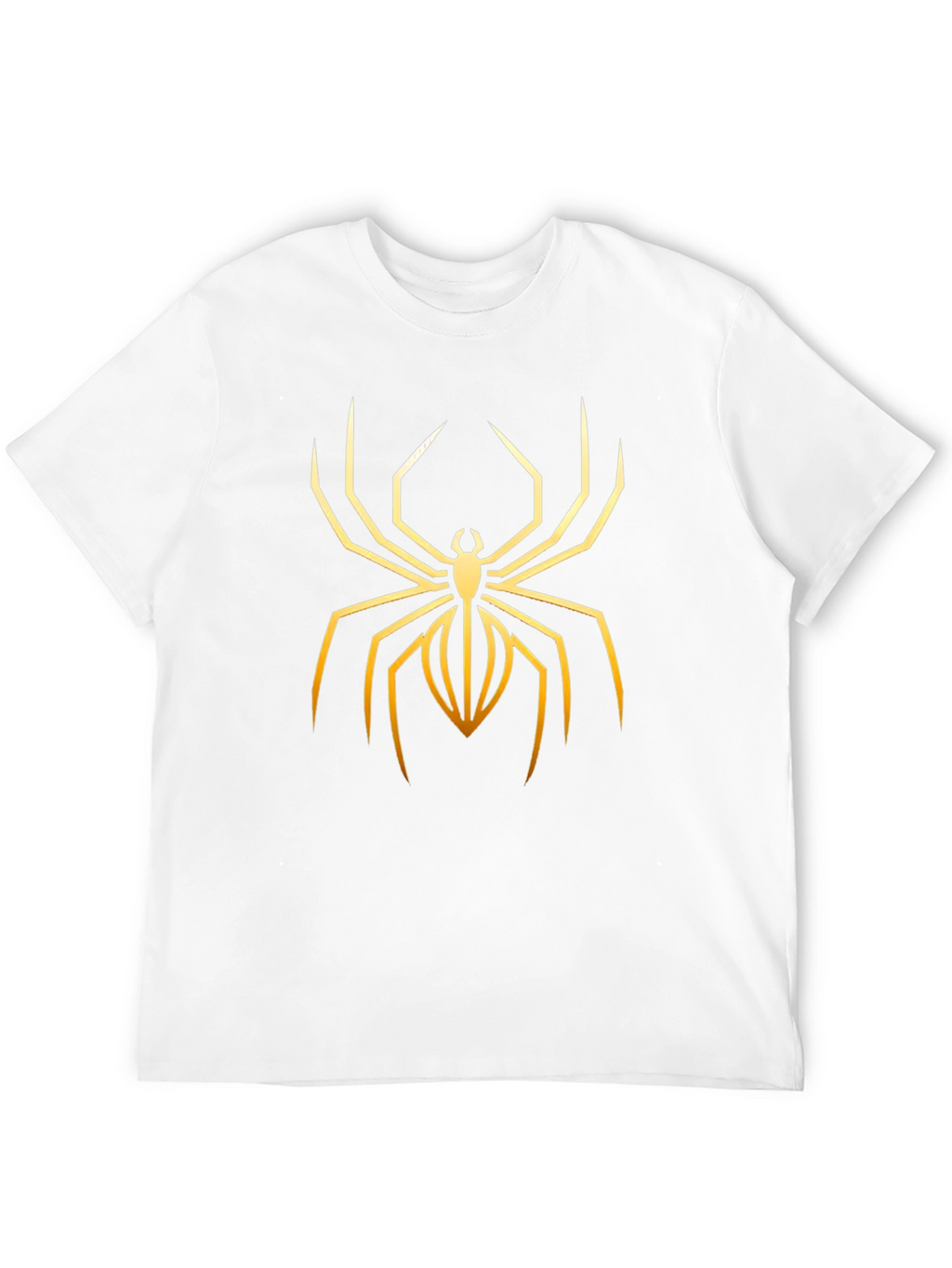 Spider Graphic Print T-Shirt - Black