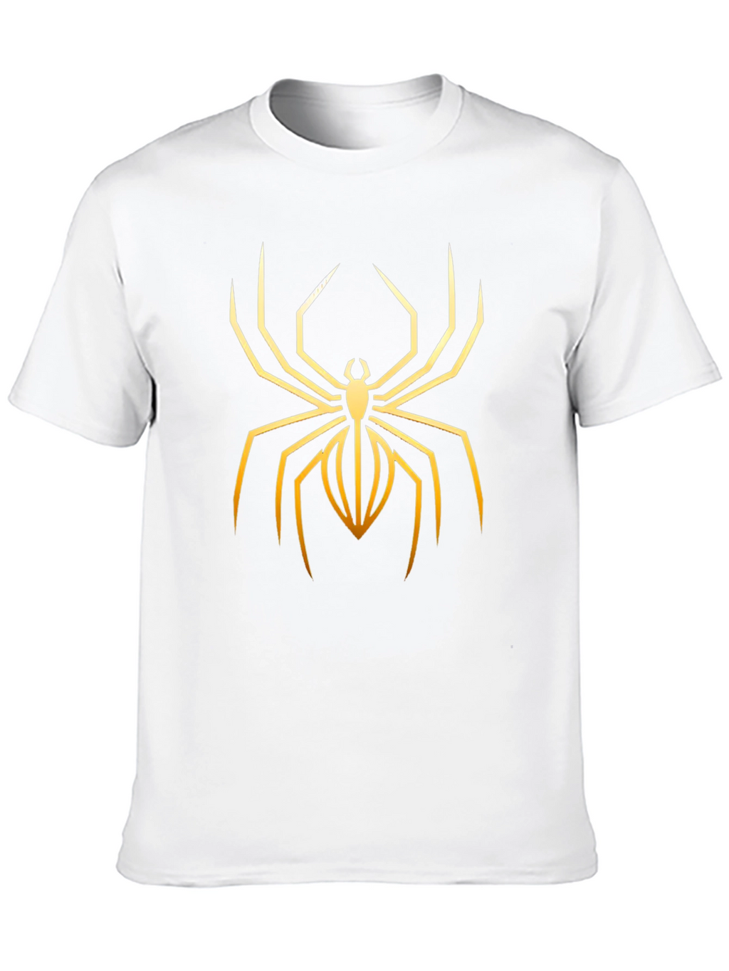 Spider Graphic Print T-Shirt - Black
