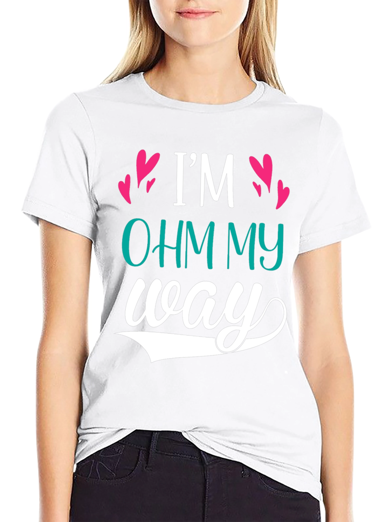 Im Ohm My Way Graphic Tee - Black