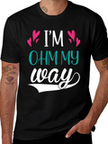 Im Ohm My Way Graphic Tee - Black