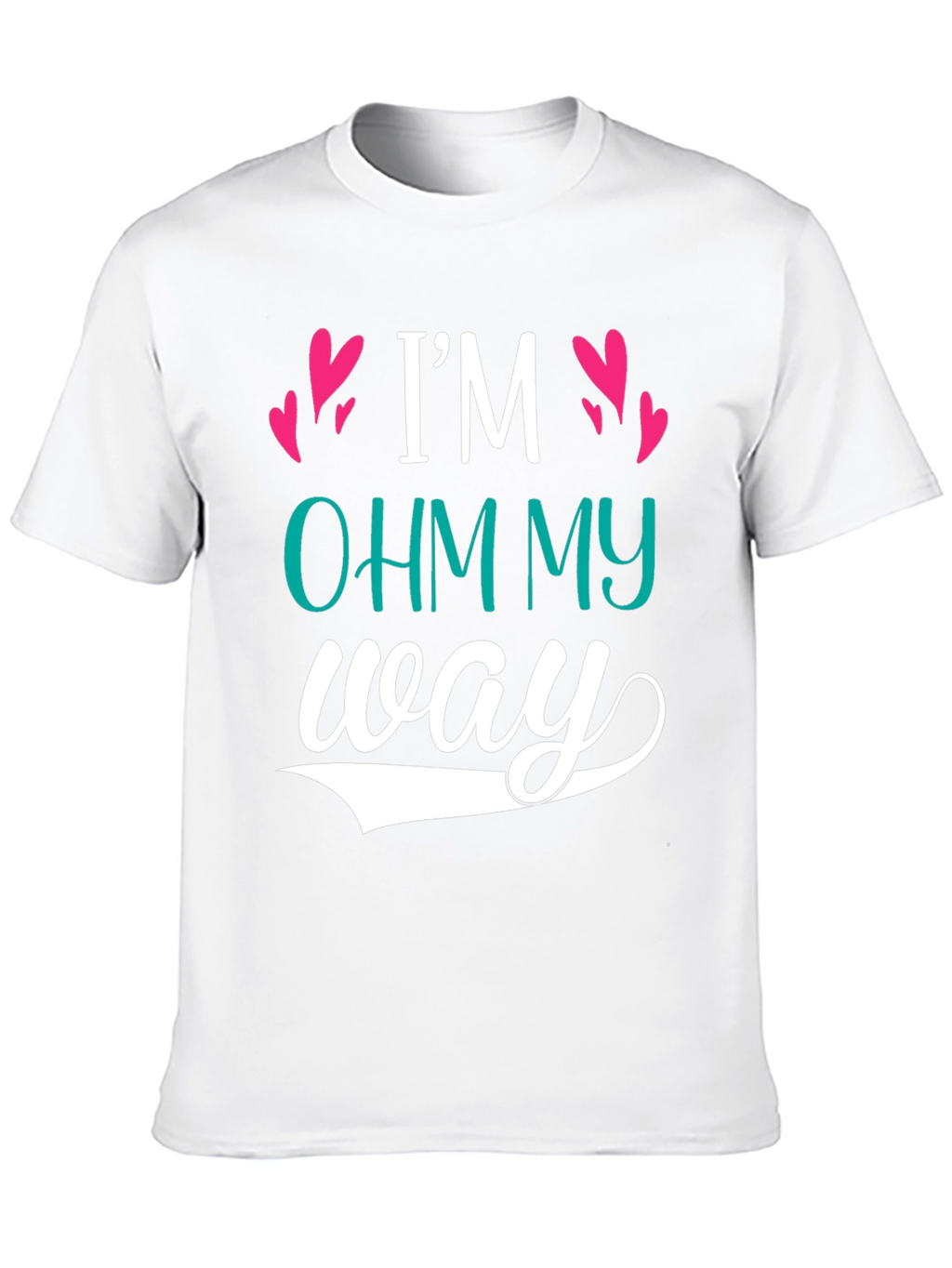 Im Ohm My Way Graphic Tee - Black
