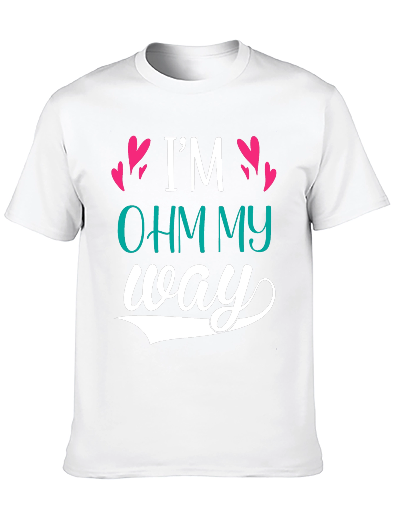 Im Ohm My Way Graphic Tee - Black