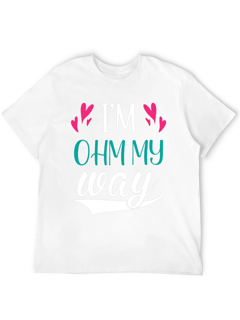 Im Ohm My Way Graphic Tee - Black