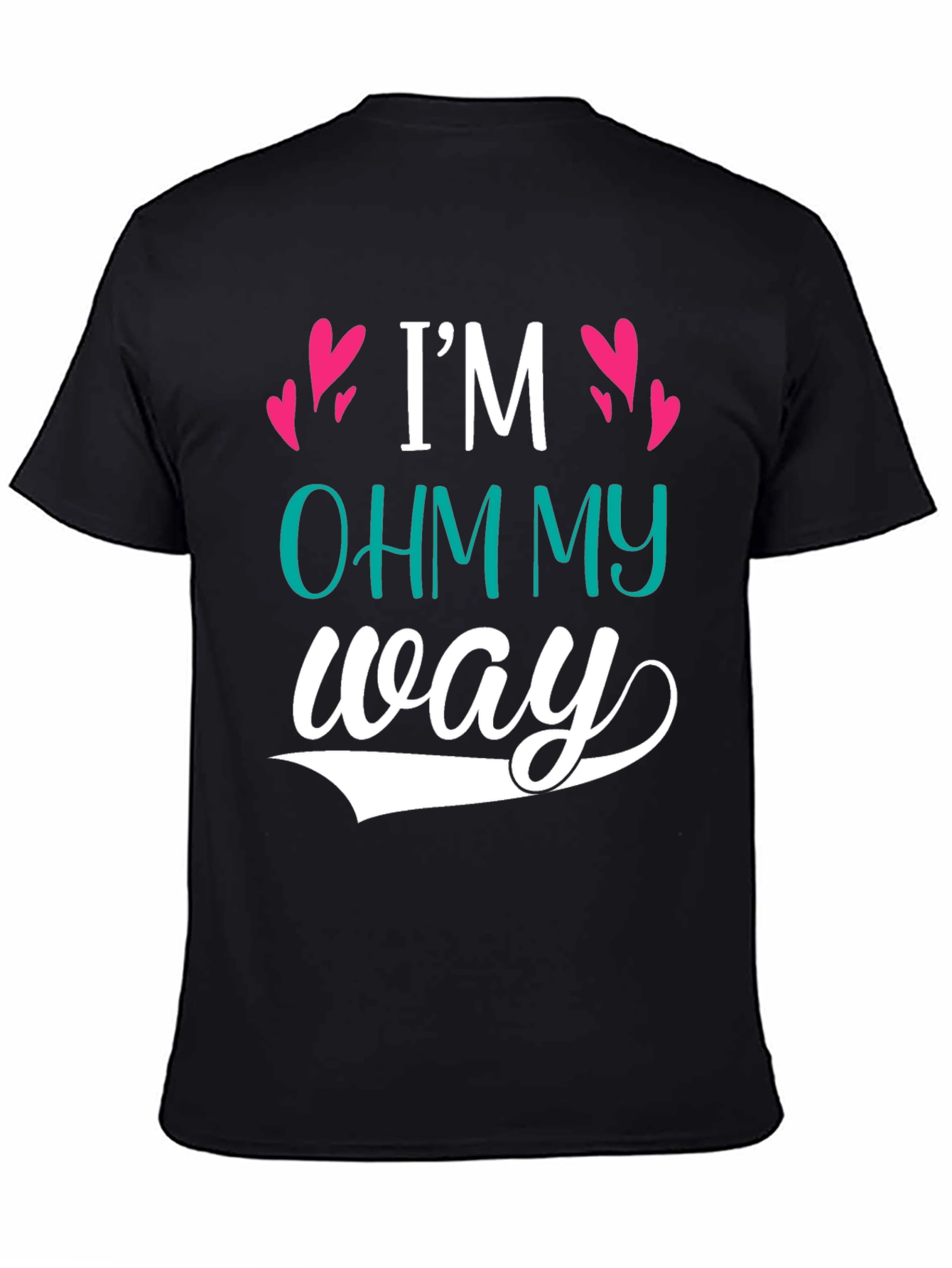 Im Ohm My Way Graphic Tee - Black