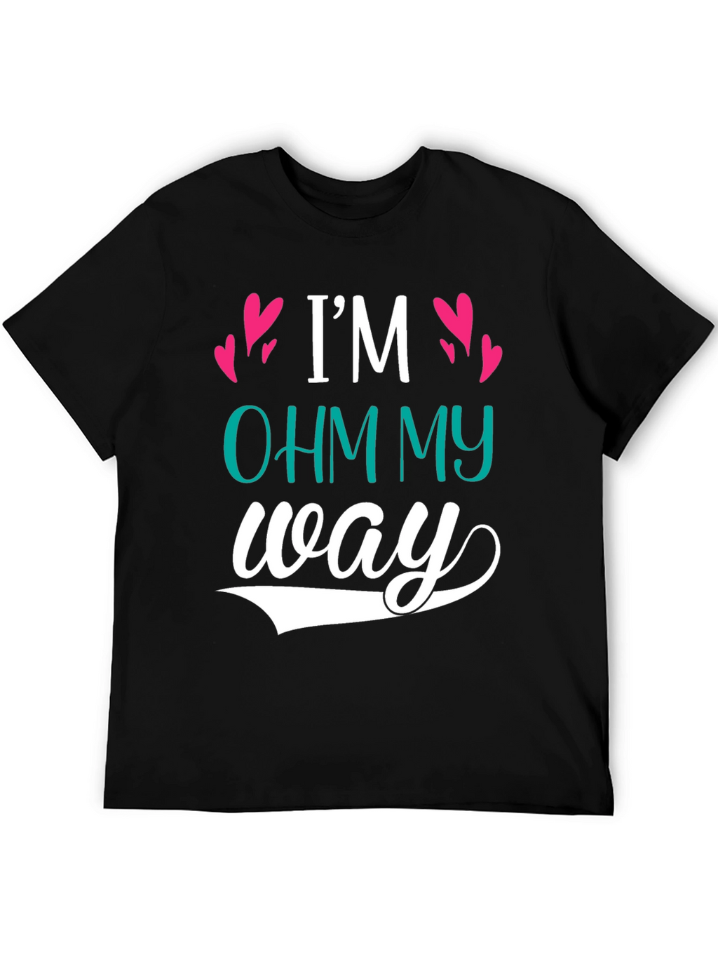 Im Ohm My Way Graphic Tee - Black