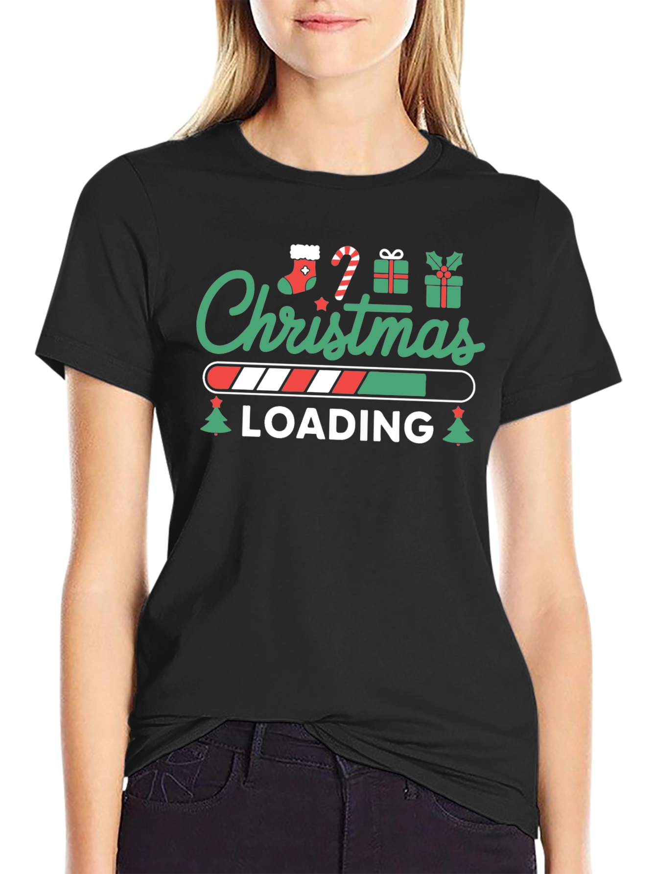Christmas Loading T-Shirt - Holiday Festive Tee