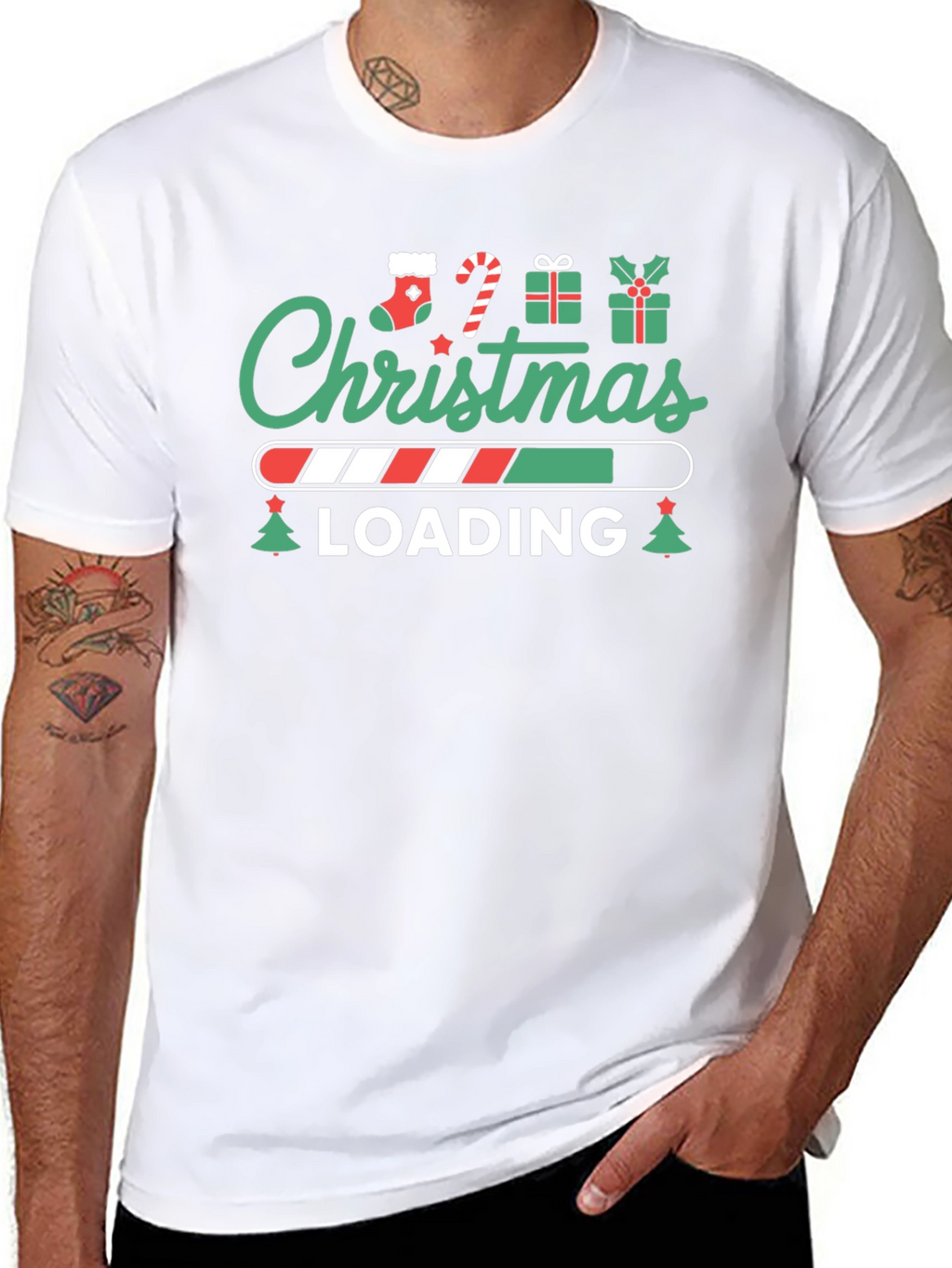 Christmas Loading T-Shirt - Holiday Festive Tee