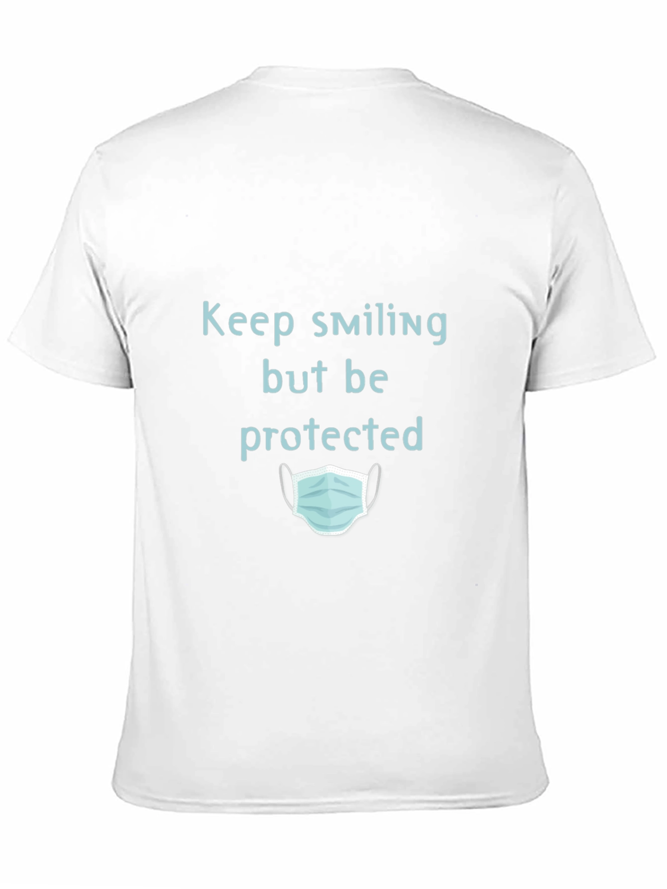 Keep Smiling But Be Protected Graphic T-Shirt