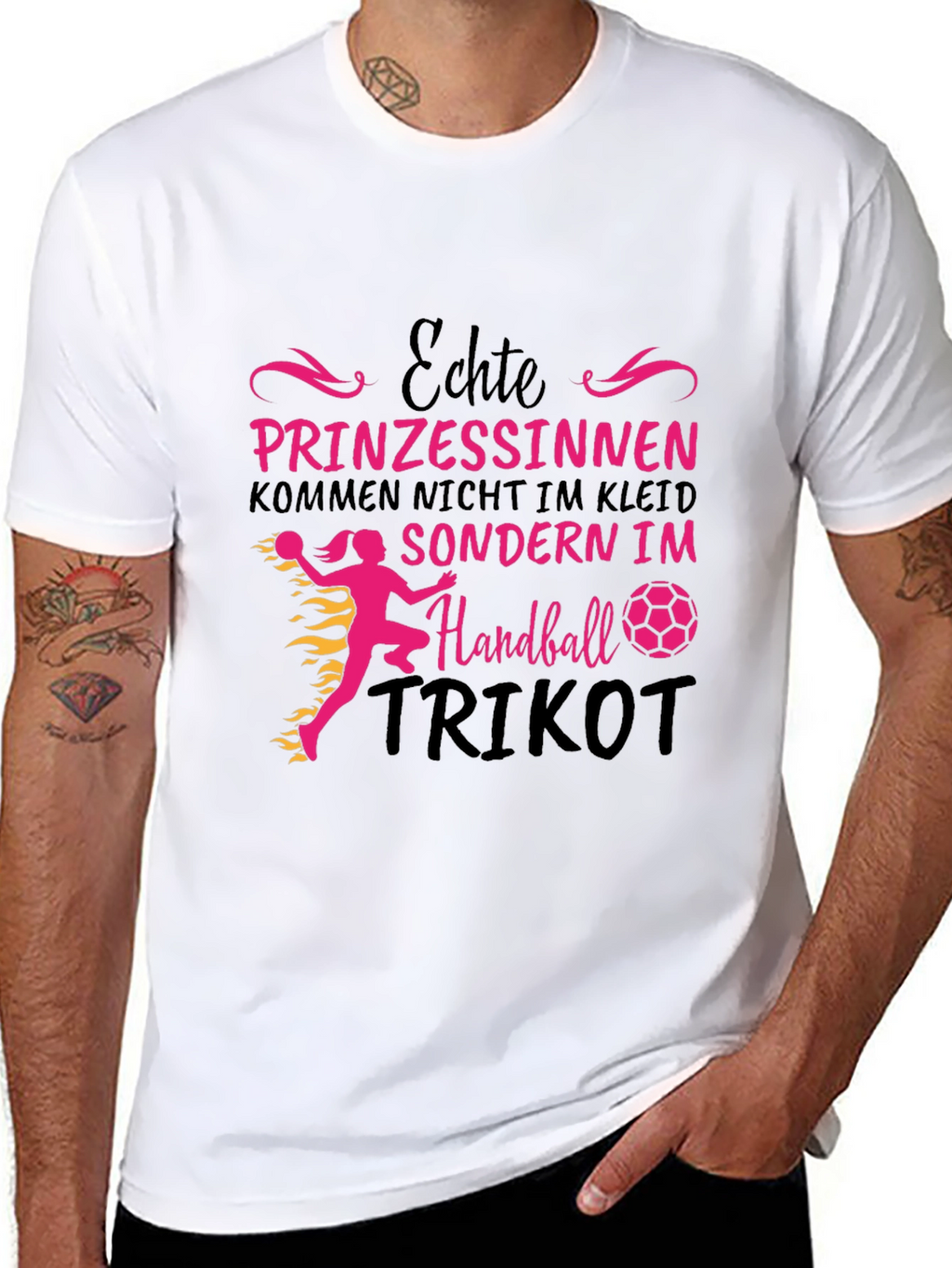 Handball Princess T-Shirt - German Slogan