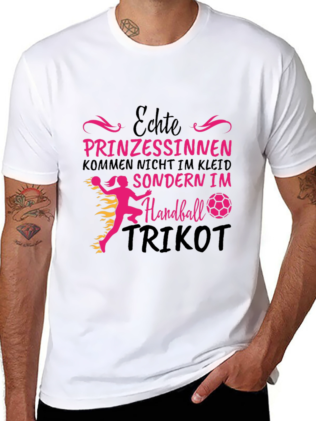 Handball Princess T-Shirt - German Slogan