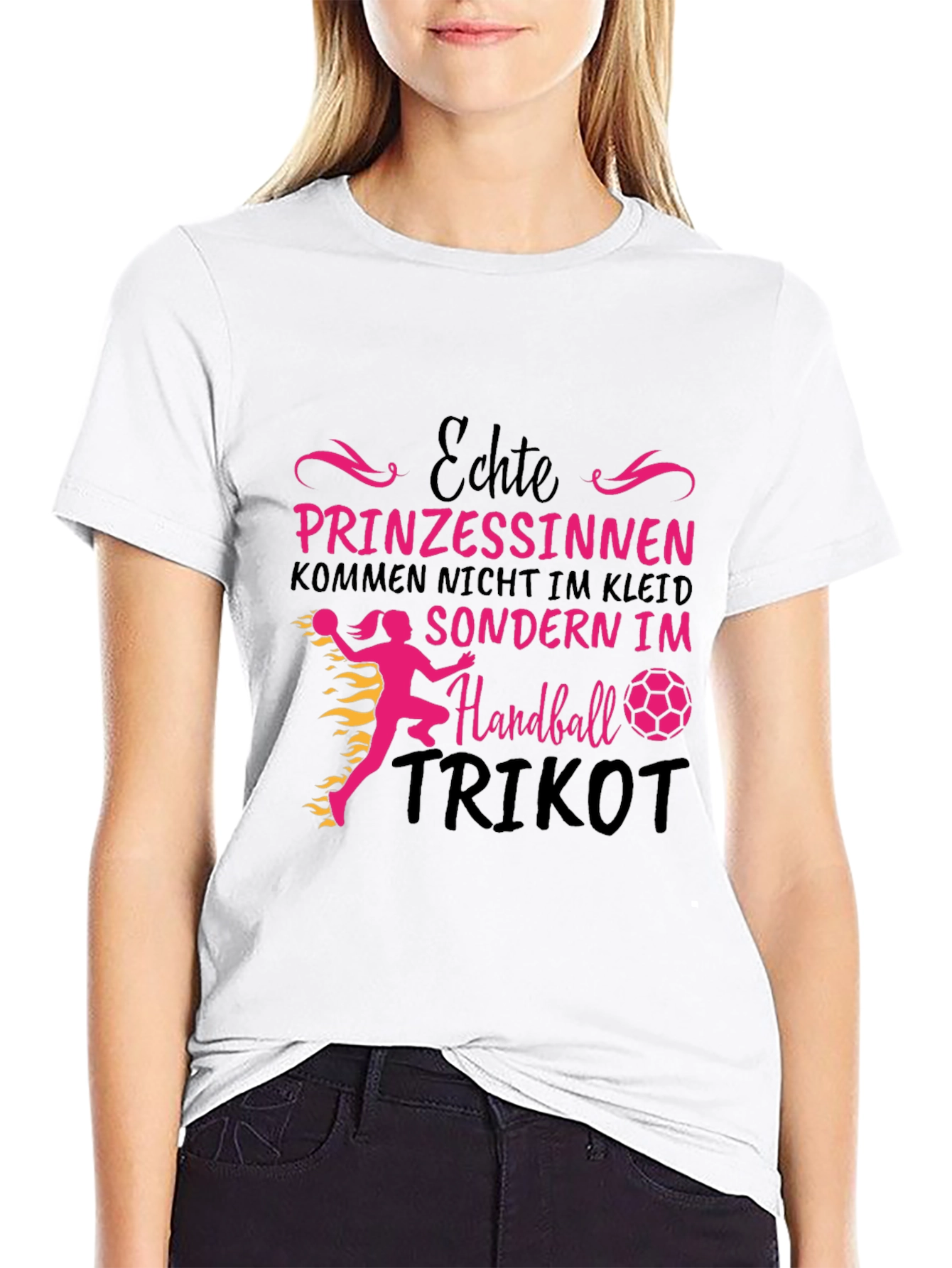 Handball Princess T-Shirt - German Slogan