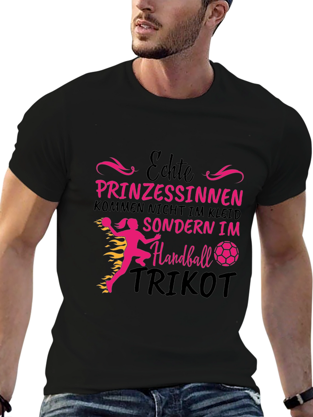 Handball Princess T-Shirt - German Slogan