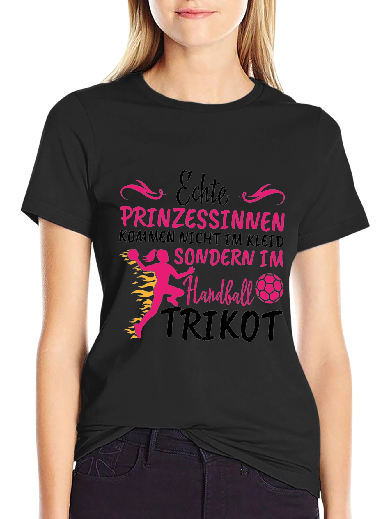 Handball Princess T-Shirt - German Slogan
