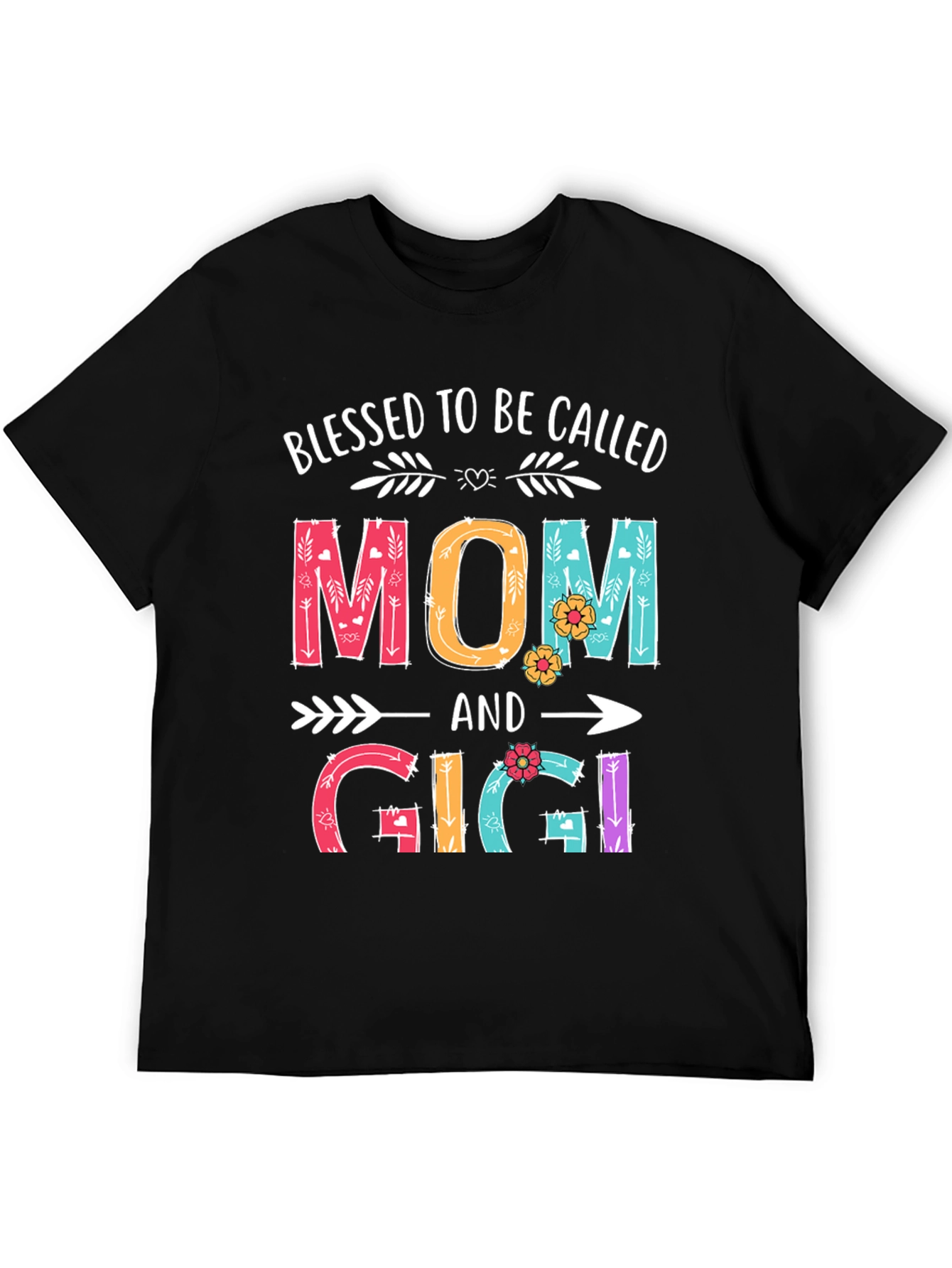 Blessed To Be Called Mom and Gigi T-Shirt