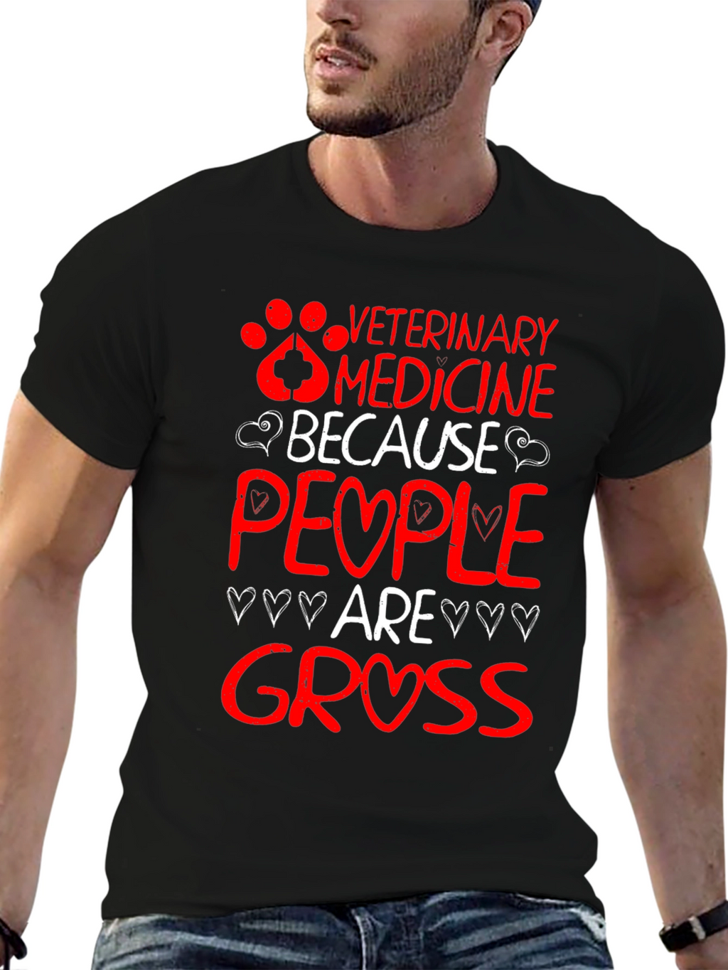 Veterinary Medicine Because People Are Gross T-Shirt