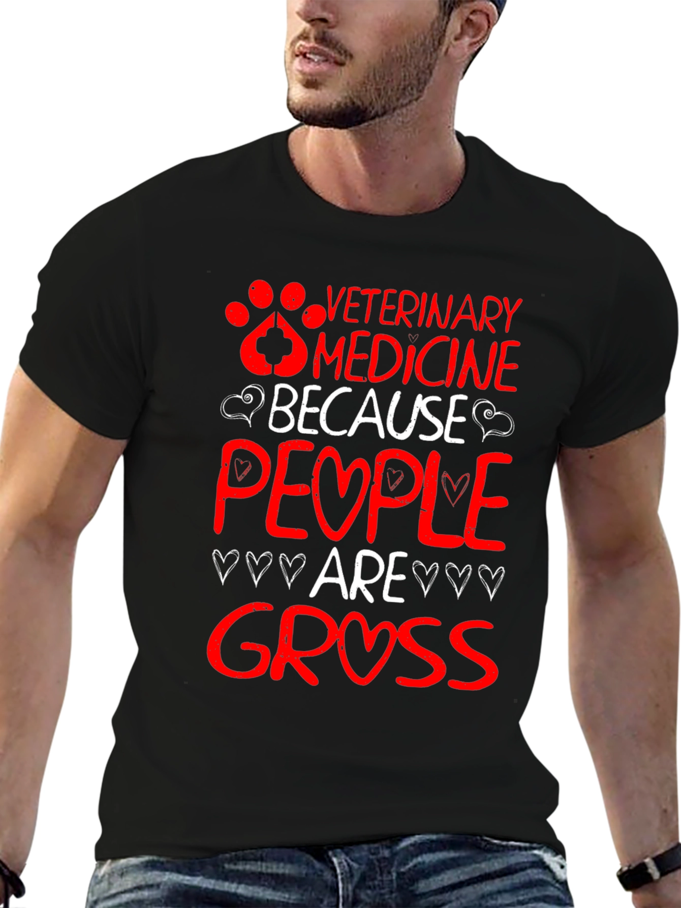 Veterinary Medicine Because People Are Gross T-Shirt