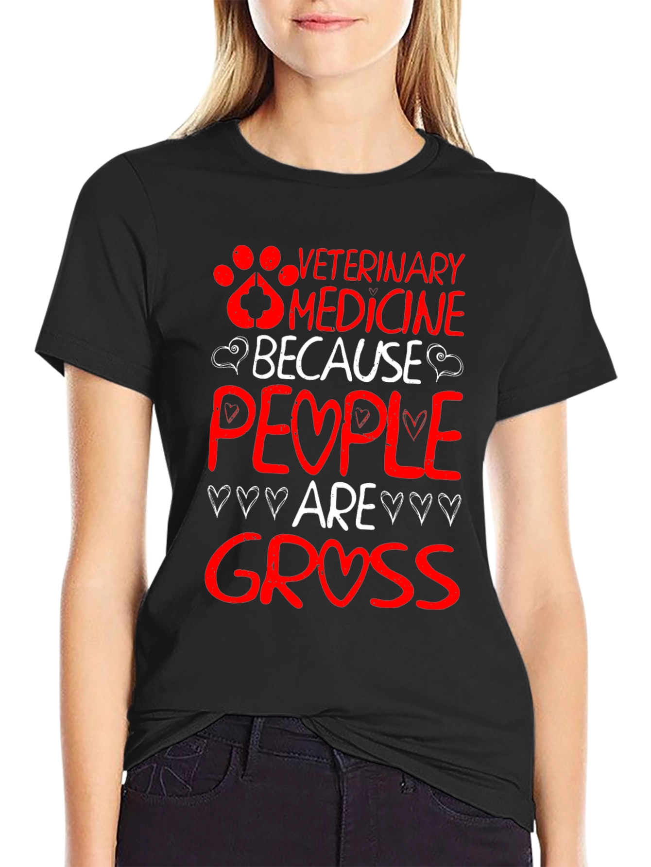 Veterinary Medicine Because People Are Gross T-Shirt