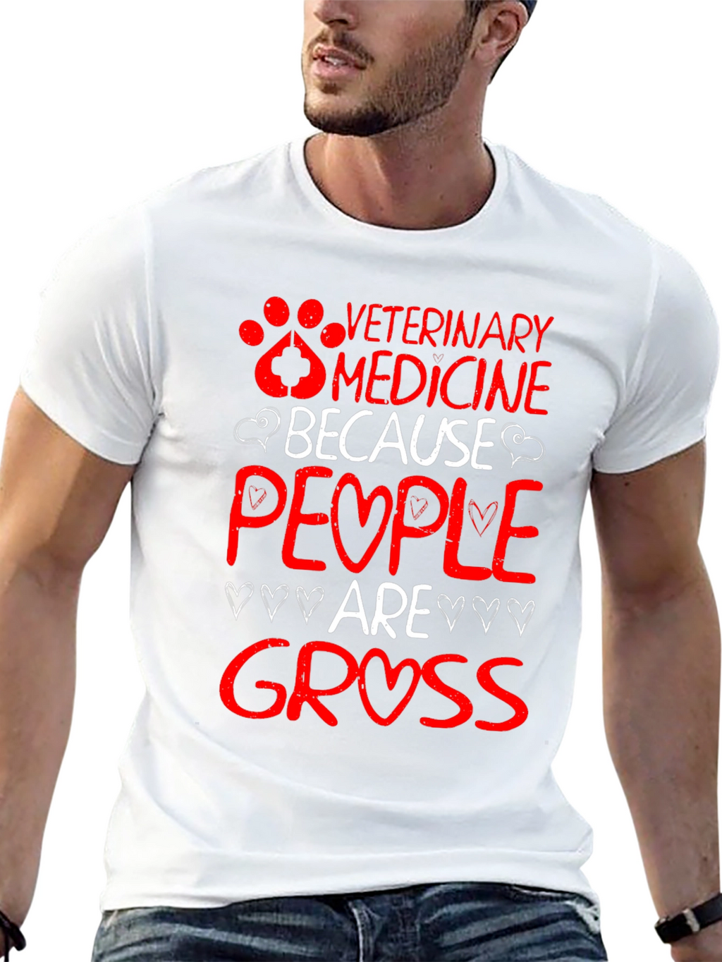 Veterinary Medicine Because People Are Gross T-Shirt