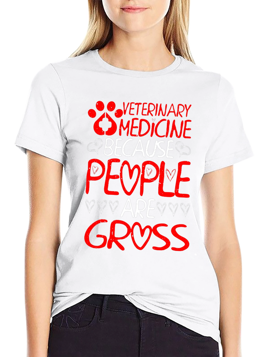 Veterinary Medicine Because People Are Gross T-Shirt