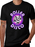 Retro Roller Disco Graphic Tee