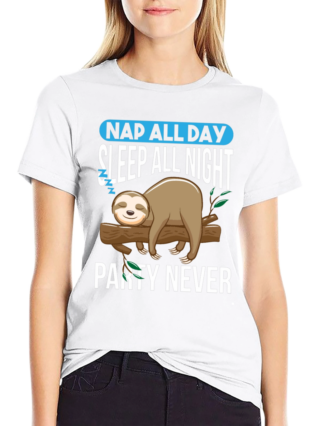 Nap All Day Sloth Tee