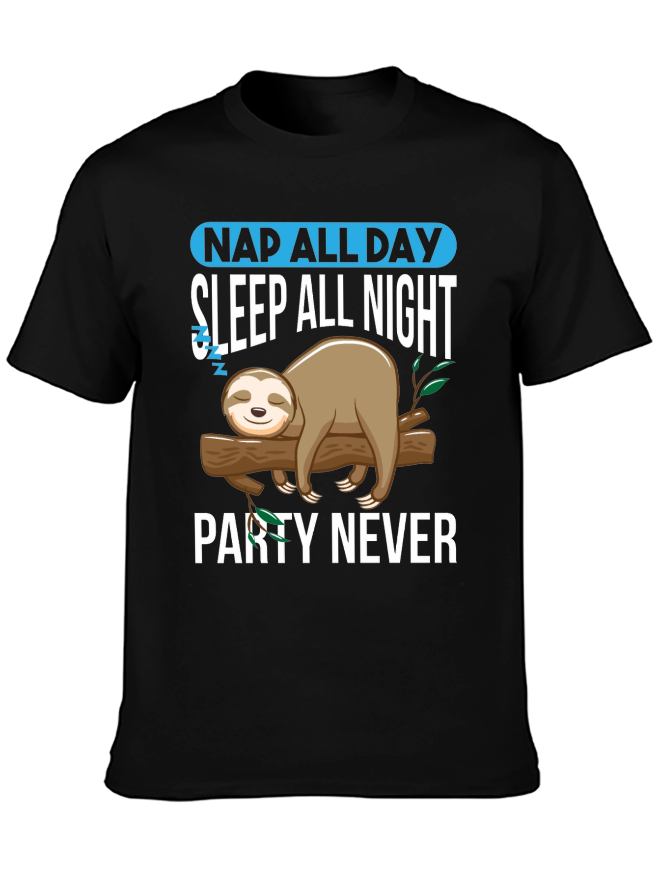 Nap All Day Sloth Tee