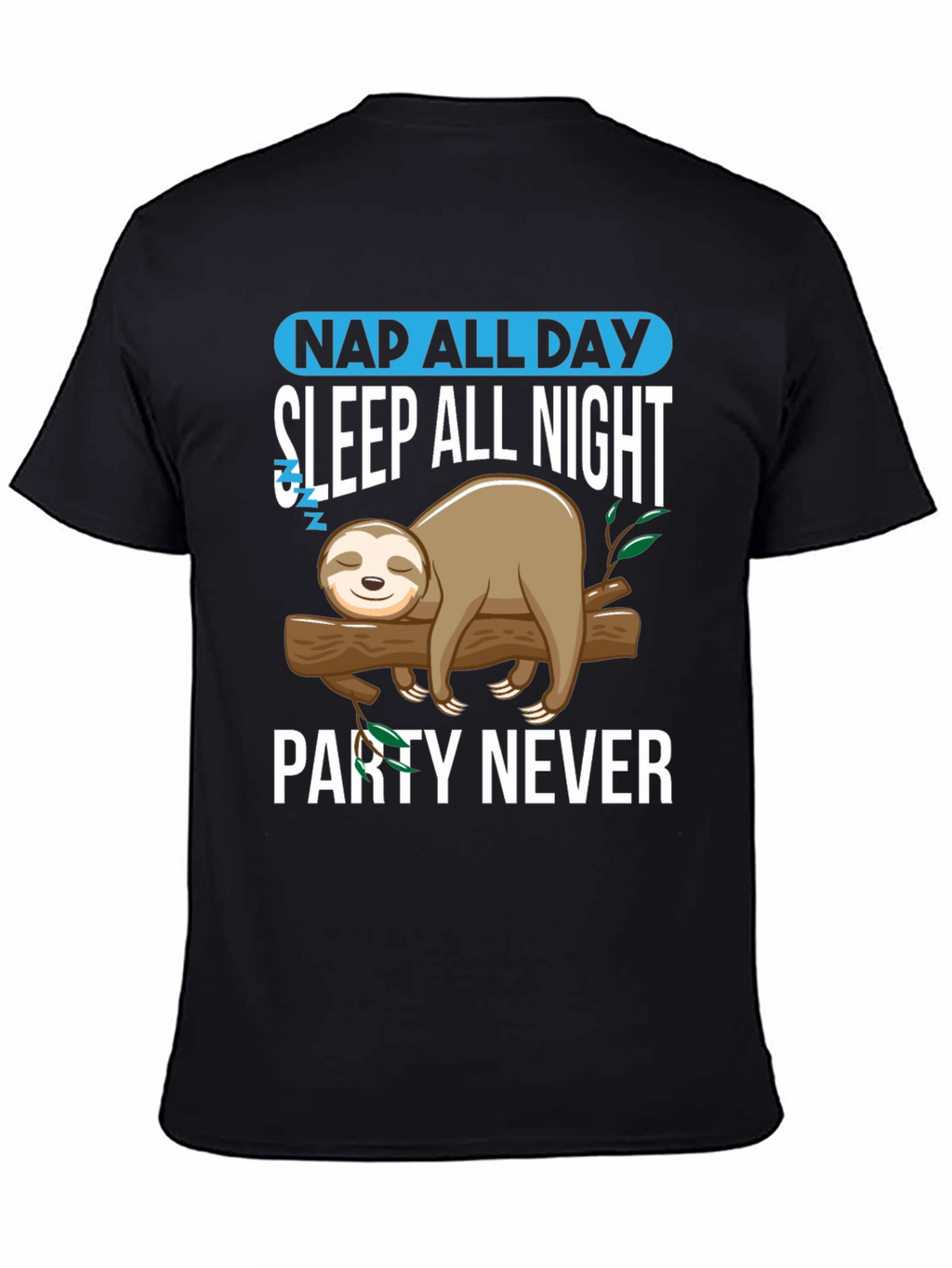 Nap All Day Sloth Tee
