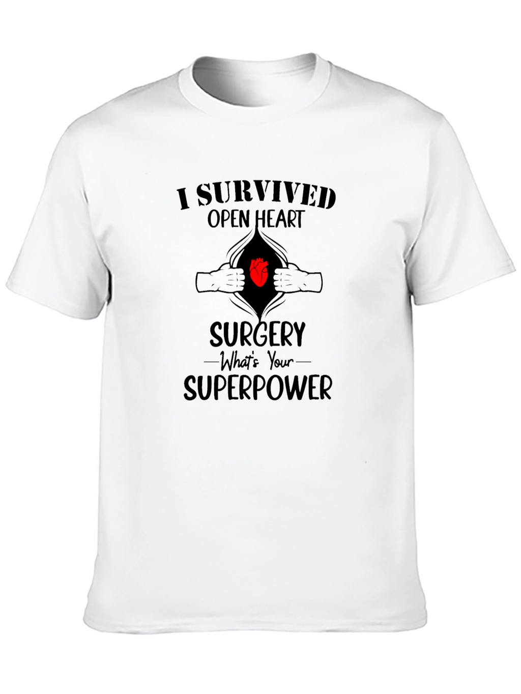 Open Heart Surgery Survivor T-Shirt