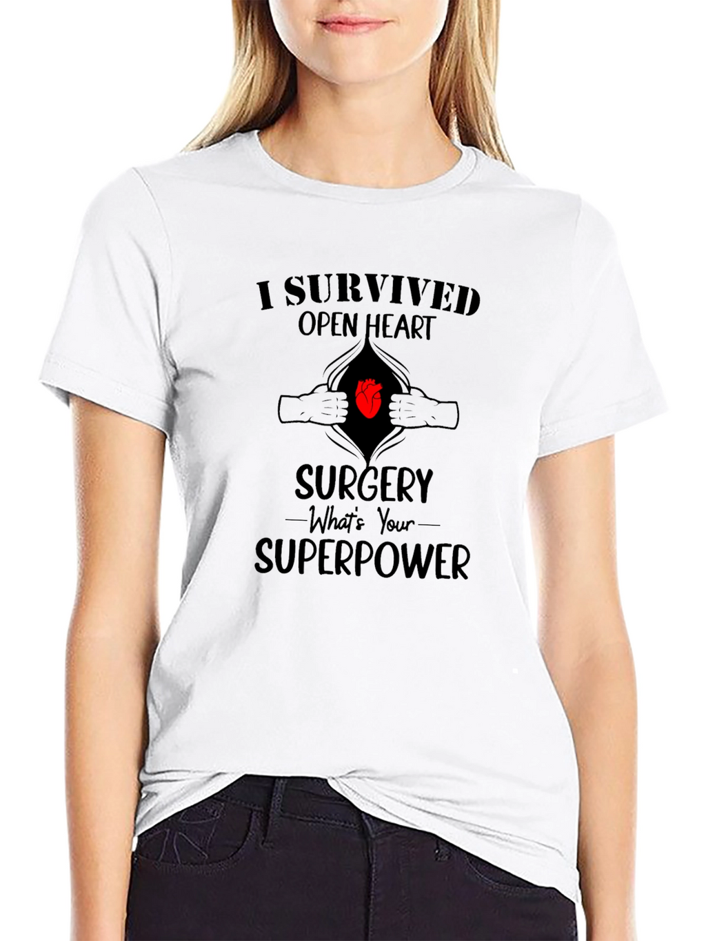 Open Heart Surgery Survivor T-Shirt